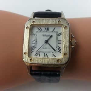 Vintage Leather Speidel Band - Unitex Watch